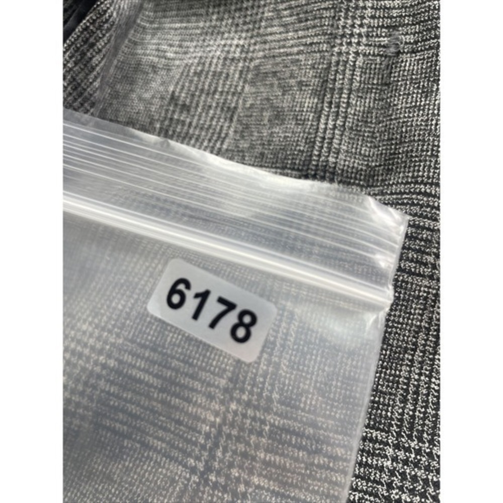 Hugo Boss Current Gray Black Checked Polyester‎ Blend Unstructured Blazer 46R - Picture 9 of 9